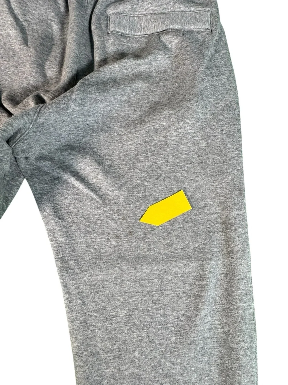 Nike Sweatpants Mens Small Gray Fleece Joggers Swoosh Lounge Athletic